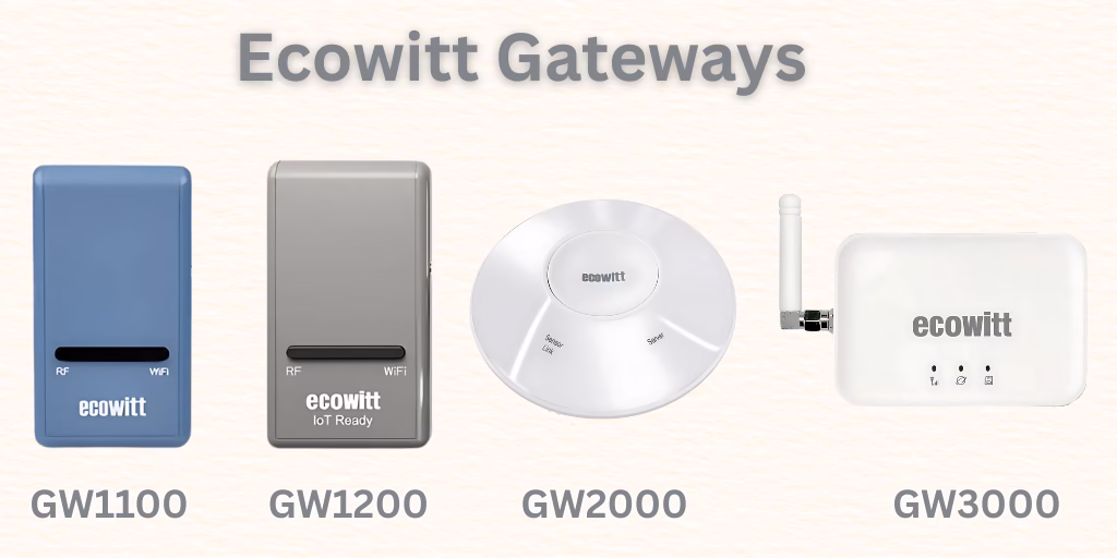 Ecowitt Gateway Models