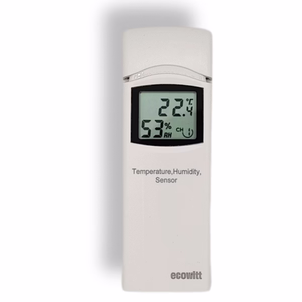 Ecowitt WH31 Indoor Temperature & Humidity Sensor - Front