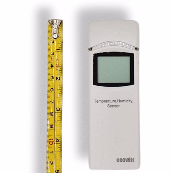 Ecowitt WH31 Temperature and Humidity - Size