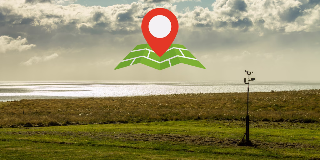 Locating a weather station